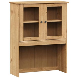 Sideboard-Aufsatz vigo 78x30x100 cm Massivholz Kiefer Vidaxl