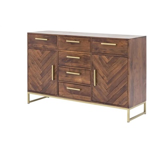 Sideboard aus Massivholz Calatria ¦ holzfarben ¦ Maße (cm): B: 160 H: 90 T: 39.0