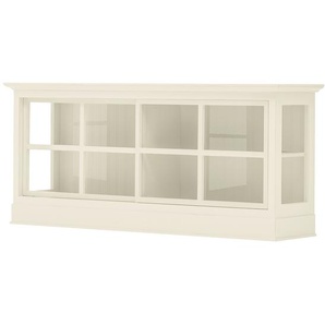 Sideboard I 191 x 84 x 49cm Weiß/Pinie weiß lackiert