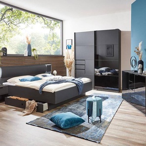 Sideboard Barcelona mit Türen 130 x 83 x 41cm Grau