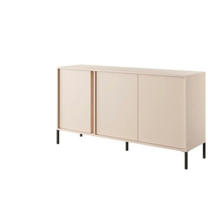Sideboard  Holen ¦ beige ¦ Maße (cm): B: 153 H: 81