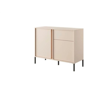 Sideboard - beige - Materialmix - 103 cm - 81 cm | Möbel Kraft