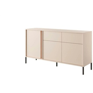 Sideboard - beige - Materialmix - 153 cm - 81 cm | Möbel Kraft