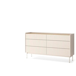 Sideboard - beige - Materialmix - 153 cm - 82,2 cm | Möbel Kraft