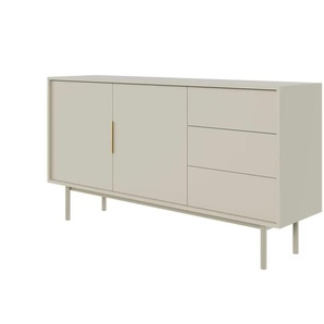 Selsey Sideboard - beige - Materialmix - 154 cm - 82 cm | Möbel Kraft