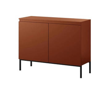 Sideboard  Bemmi ¦ rot ¦ Maße (cm): B: 100 H: 77