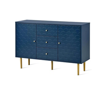 Sideboard   ¦ blau ¦ Maße (cm): B: 120 H: 82