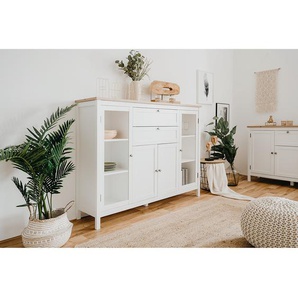 Sideboard II 160 x 120 x 40cm Weiß