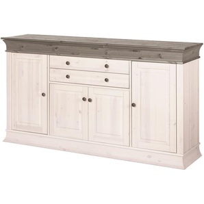 Sideboard  Bornholm ¦ weiß ¦ Maße (cm): B: 181 H: 100 T: 45.0