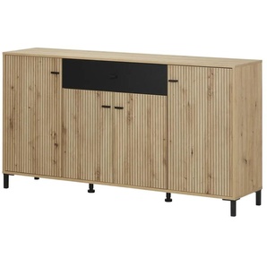 Sideboard  Calvas ¦ holzfarben ¦ Maße (cm): B: 169,8 H: 90,2 T: 40.1