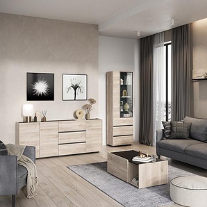 Sideboard Cantoria 190 x 88 x 40cm Beige