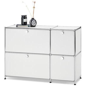 Sideboard »CN3« mit 4 Klappen, weiß