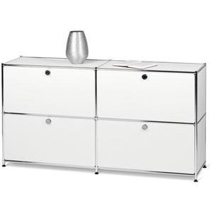 Sideboard »CN3« mit vier Klappen, weiß