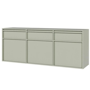 Selsey Sideboard  Evo ¦ grün ¦ Maße (cm): B: 154 H: 61,6