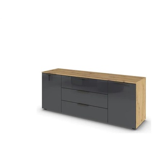 Sideboard Flipp - holzfarben - Materialmix - 160 cm - 61 cm | Möbel Kraft