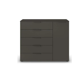 Sideboard Flipp - schwarz - Materialmix - 120 cm - 100 cm | Möbel Kraft