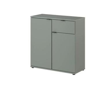 Sideboard  Gannano ¦ grün ¦ Maße (cm): B: 80,1 H: 82,3 T: 34.1