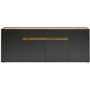 Sideboard   Cande ¦ grau ¦ Maße (cm): B: 220 H: 40