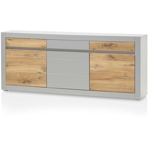 Sideboard  Cabanes ¦ grau ¦ Maße (cm): B: 217 H: 42