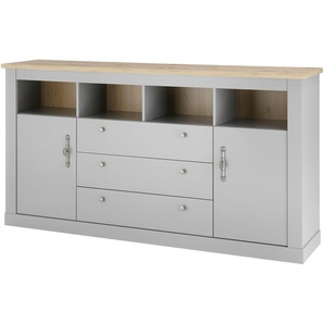 Sideboard  Claira ¦ grau ¦ Maße (cm): B: 200 H: 44