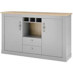 Sideboard  Claira ¦ grau ¦ Maße (cm): B: 168 H: 104 T: 44.0
