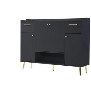 Sideboard   ¦ grau ¦ Maße (cm): B: 130 H: 100