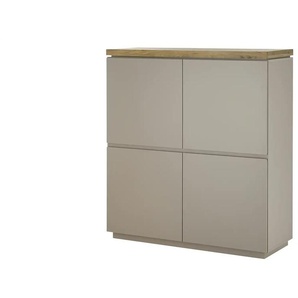 Sideboard - grau - Materialmix - 113 cm - 123 cm - cm 40,0 | Möbel Kraft