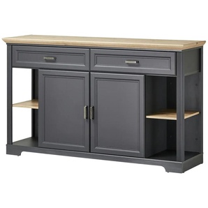 Sideboard - grau - Materialmix - 171 cm - 102 cm - cm 48,0 | Möbel Kraft