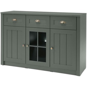 Highboard  Verde ¦ grün ¦ Maße (cm): B: 130 H: 86 T: 43.0