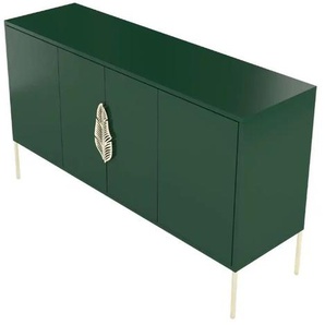 Sideboard  Merlin ¦ grün ¦ Maße (cm): B: 138 H: 79
