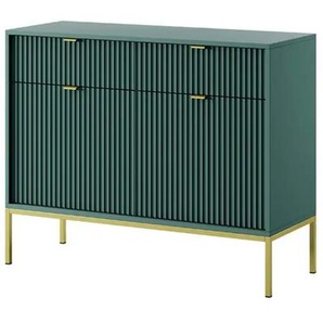 Sideboard - grün - Materialmix - 104 cm - 83 cm | Möbel Kraft