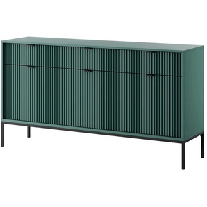 Selsey Sideboard - grün - Materialmix - 154 cm - 83 cm | Möbel Kraft