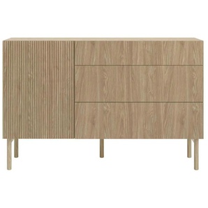 Sideboard - holzfarben - Materialmix - 140 cm - 90,6 cm - cm 38,0 | Möbel Kraft