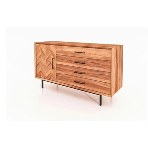 Sideboard - holzfarben - Materialmix - 144 cm - 80 cm | Möbel Kraft