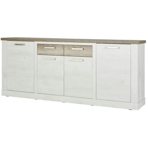 Sideboard - holzfarben - Materialmix - 213 cm - 90 cm - cm 41,0 | Möbel Kraft