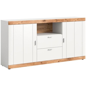 Sideboard HOME AFFAIRE Landsby Sideboards Gr. B/H/T: 180 cm x 91 cm x 40 cm, weiß Sideboards Breite ca. 180 cm