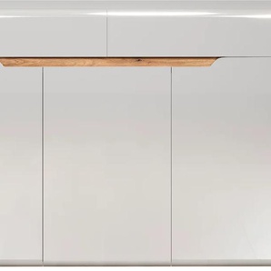 Sideboard INOSIGN Marlon Sideboards Gr. B/H/T: 150 cm x 84 cm x 39 cm, 2, weiß (weiß hochglanz) Sideboards Maße aufgebaut (BTH in cm): 1503984 - Hochglanz Front