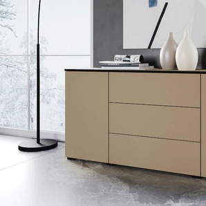 Sideboard INOSIGN PARIS, braun (congo, congo), B:150cm H:68cm T:39cm, Sideboards, Moderne 150cm breite grifflose Kommode, vielseitig einsetzbar