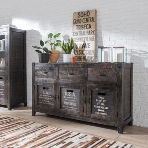 Sideboard II 148 x 85 x 42cm Braun