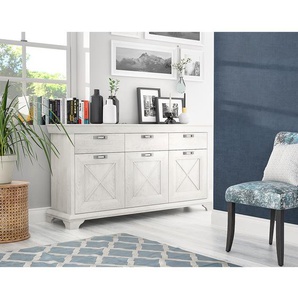 Sideboard I 178 x 96 x 48cm Weiß