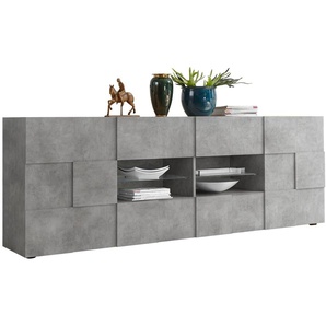 Sideboard INOSIGN Dama Sideboards grau (beton, optik) Sideboards Breite 241 cm