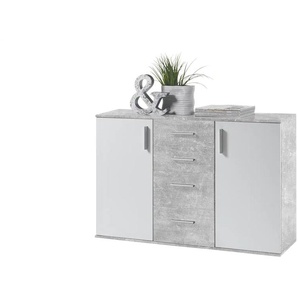 Sideboard  Lucca ¦ grau ¦ Maße (cm): B: 120 H: 82 T: 35.0