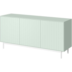 Sideboard  Macello ¦ grün ¦ Maße (cm): B: 150 H: 75 T: 43.0