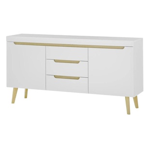 Sideboard  Malaren ¦ weiß ¦ Maße (cm): B: 160 H: 83 T: 40.0