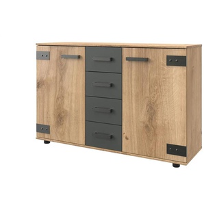 Sideboard Malmö | holzfarben | 130 cm | 83 cm | cm 41,0 |