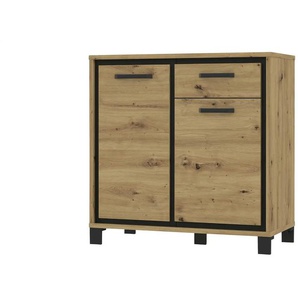 Sideboard - Materialmix - 91,4 cm - 91,2 cm - cm 41,5 | Möbel Kraft