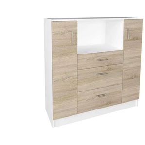 Sideboard - mehrfarbig - Materialmix - 109 cm - 110 cm | Möbel Kraft