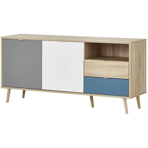 Sideboard - mehrfarbig - Materialmix - 150 cm - 71 cm - cm 40,0 | Möbel Kraft