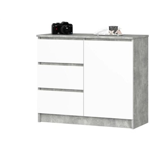 Kommode - mehrfarbig - Materialmix - 80 cm - 77 cm | Möbel Kraft
