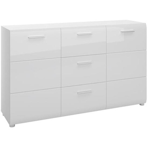 Sideboard Merano, weiß, 143,8 cm